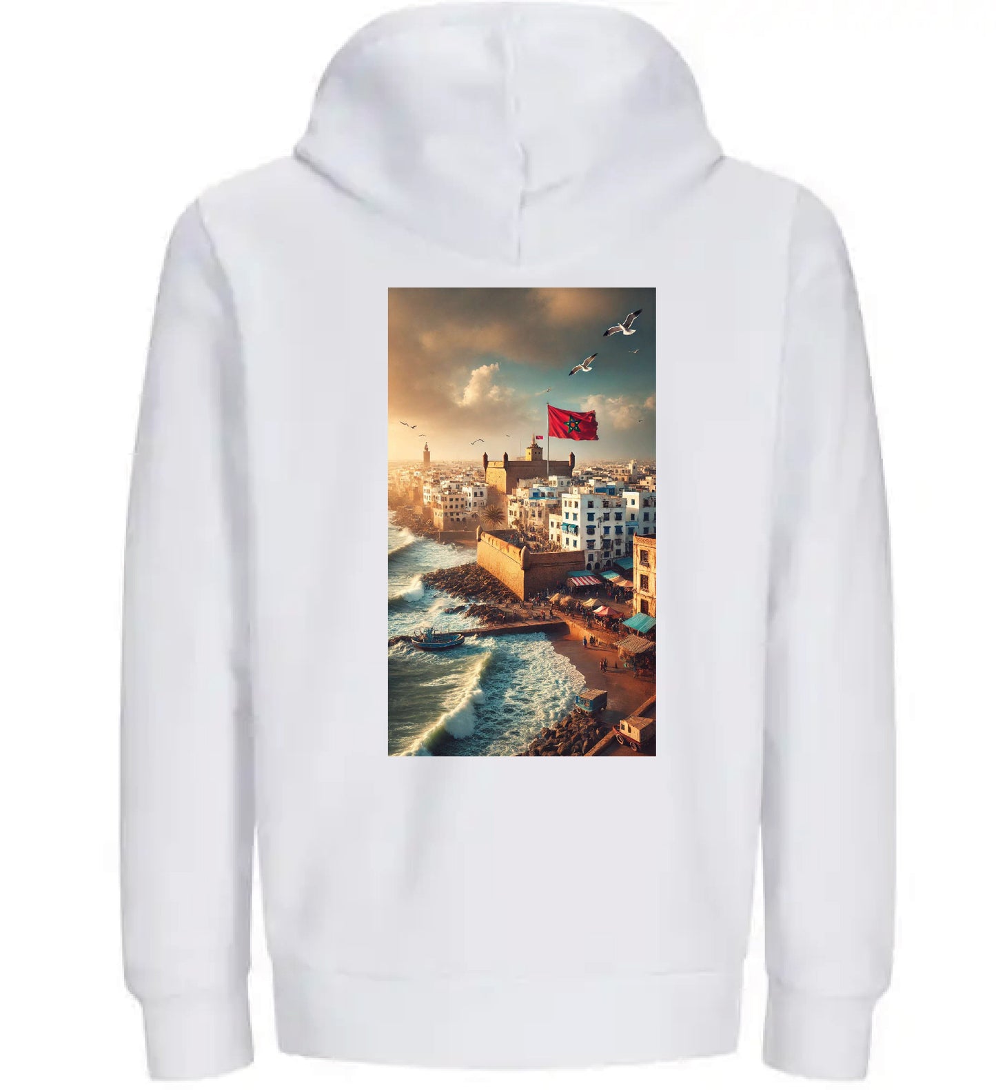 Ville côtière majestueuse - Hoodie