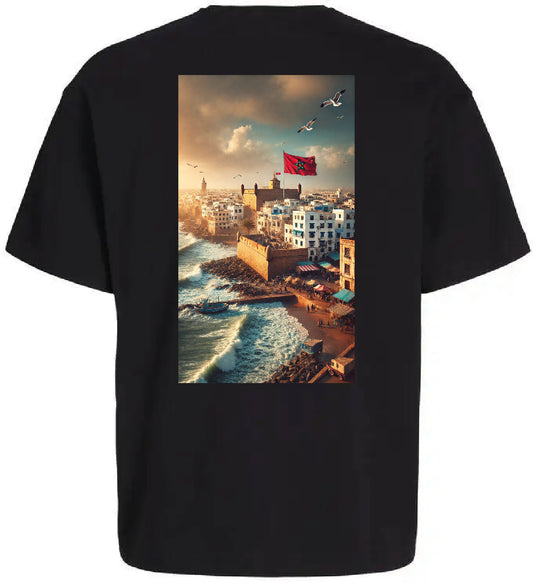 Ville côtière majestueuse - T-shirt