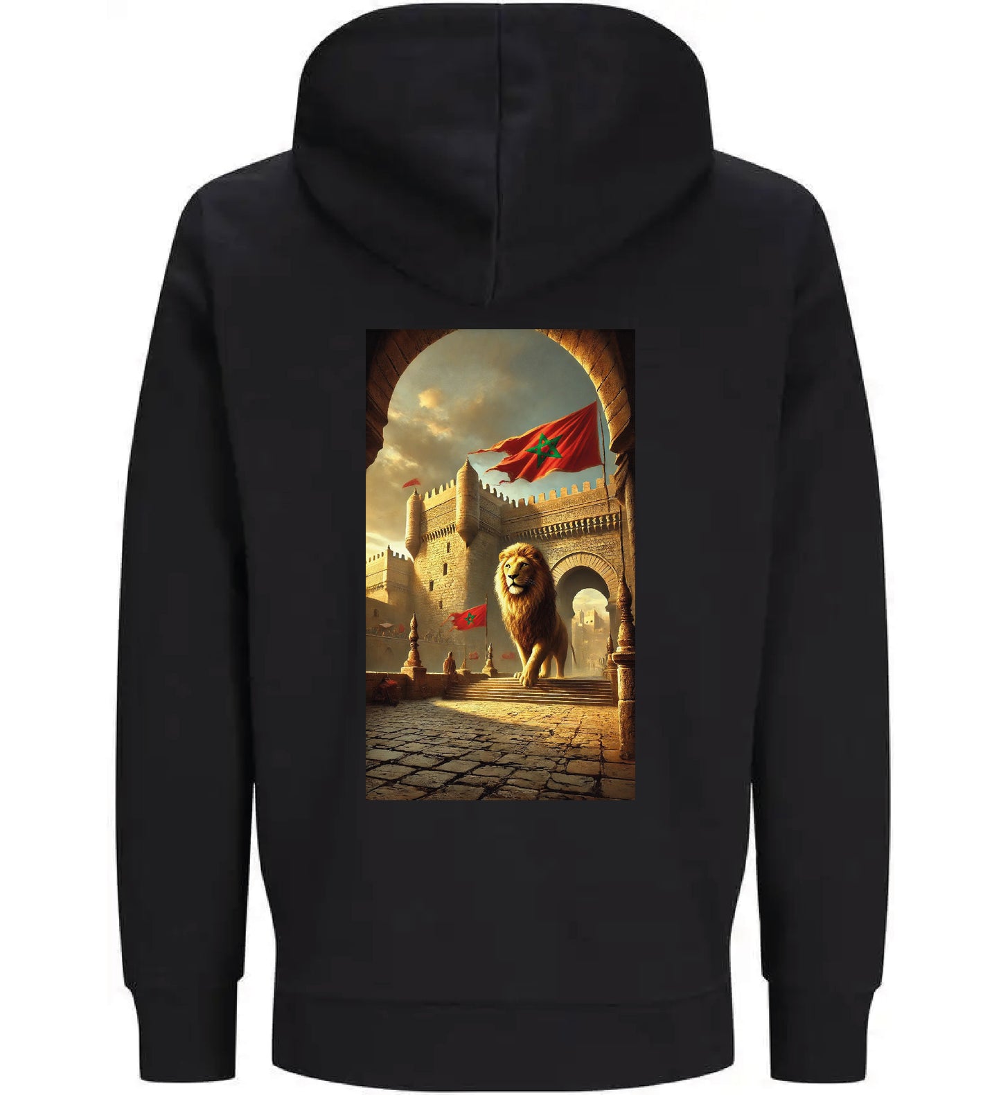 Lion majestueux marocain - Hoodie