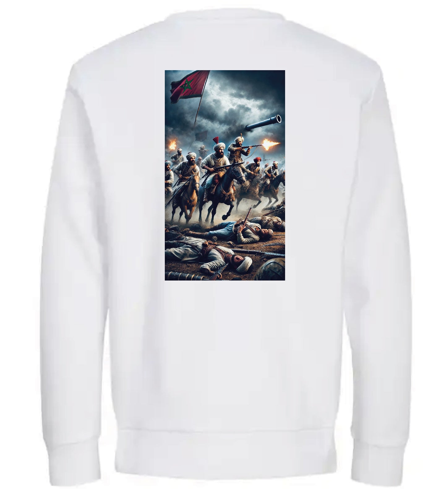 Cavaliers en pleine bataille - Sweat-shirt